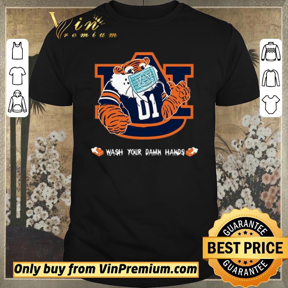 Premium Auburn Tigers wash your damn hands shirt sweater