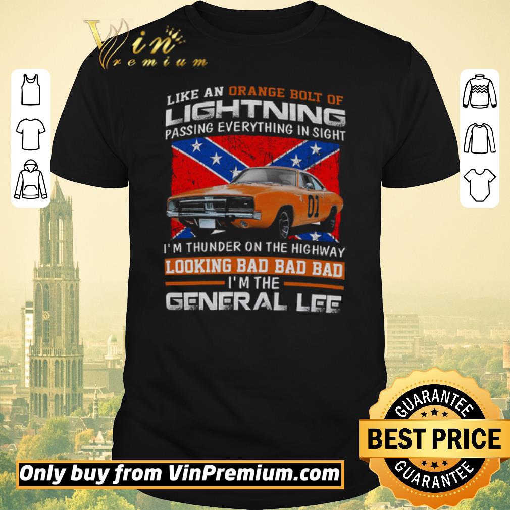 Funny Car Like An Orange Bolt Of Lightning Passing Everything In Sight shirt sweater