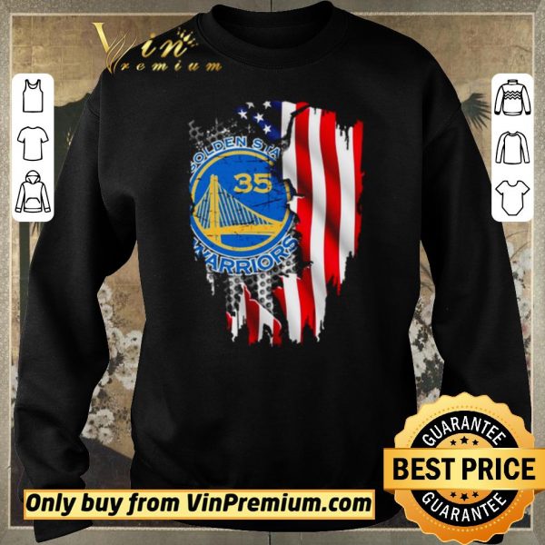 Official Golden State Warriors American Flag shirt sweater
