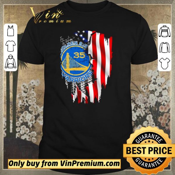Official Golden State Warriors American Flag shirt sweater