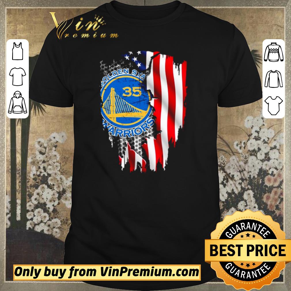 Official Golden State Warriors American Flag shirt sweater