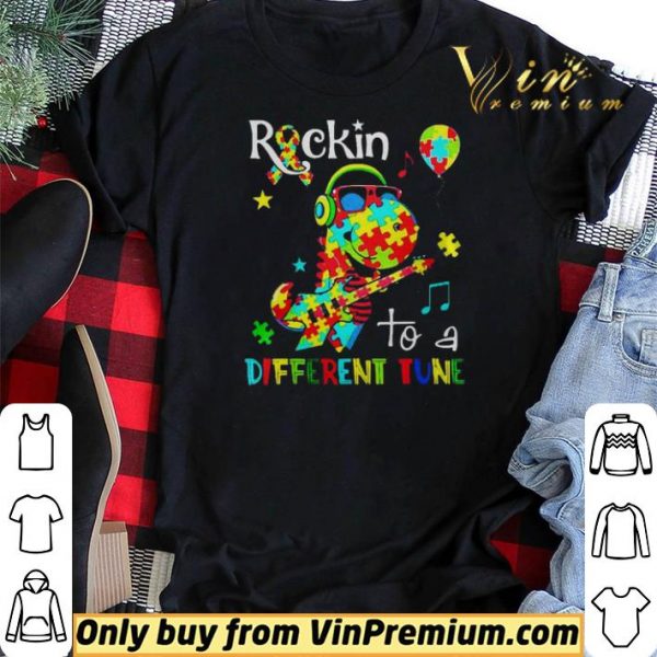 Rockin to a different tune autism shirt sweater