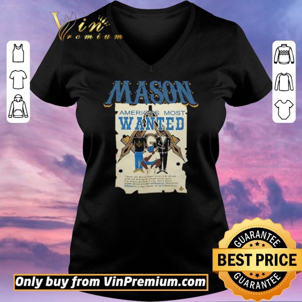 Original Mason America's Most Wanted shirt sweater