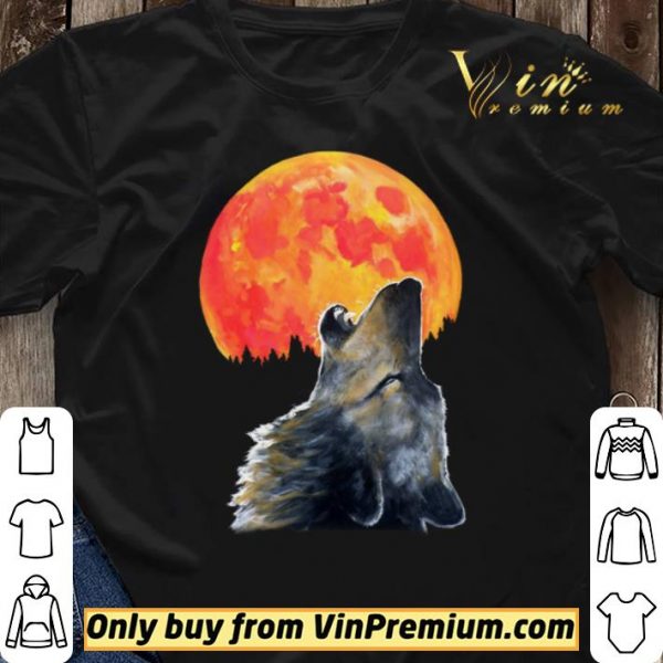 Wolves Moon shirt sweater