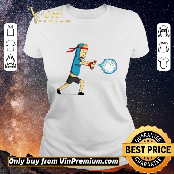 Hot Beavis Kamehameha Toilet Paper shirt sweater