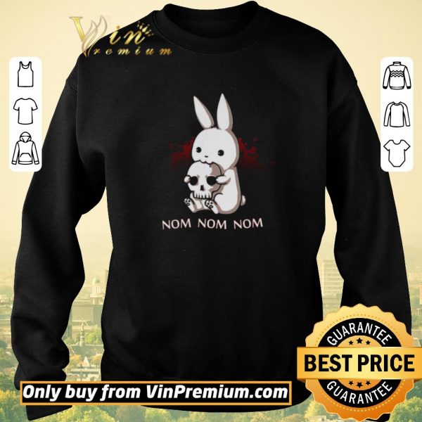Nice Rabbit Eat Skull Nom Nom shirt sweater