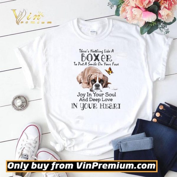 There’s nothing like a boxer to put a smile on your face joy in your soul and deep love in your heart shirt sweater