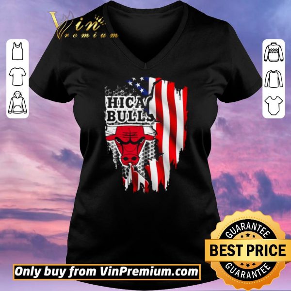 Official Chicago Bulls American Flag shirt sweater