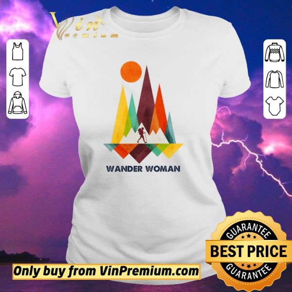 Funny Wander Woman Camping shirt sweater
