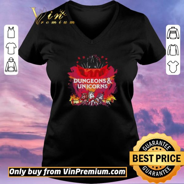 Nice Dungeons and unicorns shirt sweater