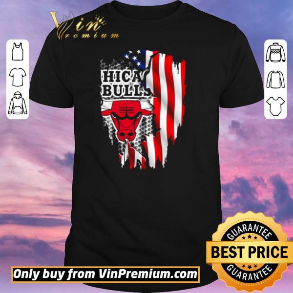 Official Chicago Bulls American Flag shirt sweater