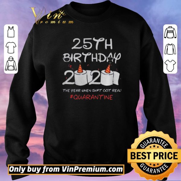 Original 35th Birthday 2020 Quarantine shirt sweater