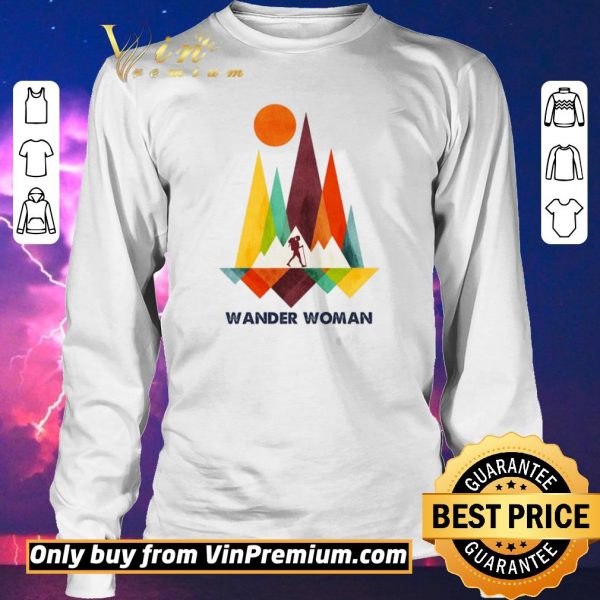 Funny Wander Woman Camping shirt sweater
