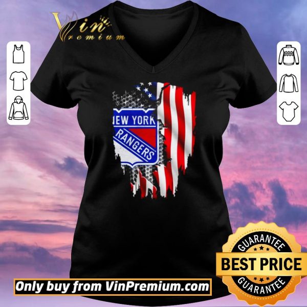 Top New York Rangers American flag independence day shirt sweater