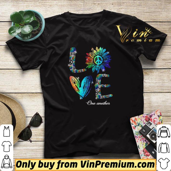 Love Peace Sign Sunflower One Another shirt sweater 29df60f8 love peace sign sunflower one another shirt sweater 4 - Love Peace Sign Sunflower One Another shirt sweater