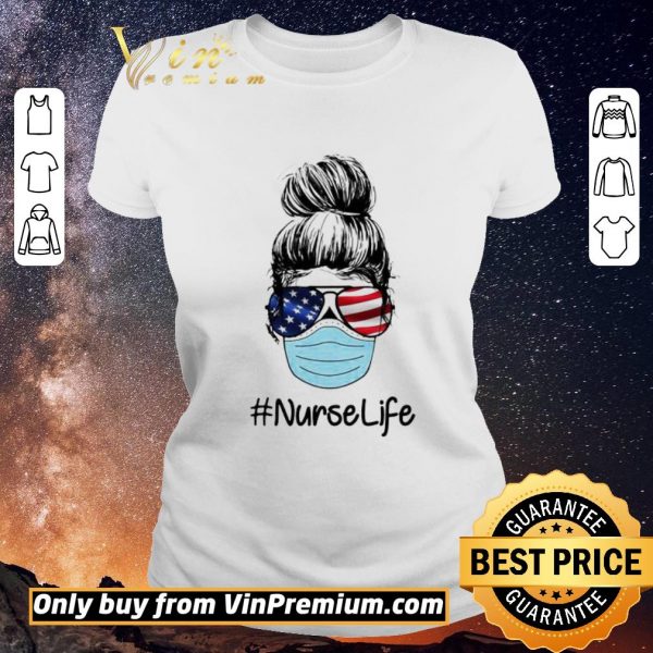Funny Hair bun nurse life shirt sweater