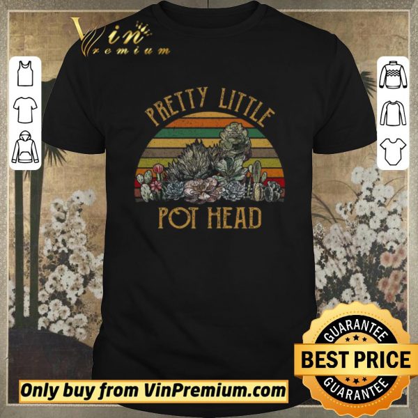 Pretty Stone Lotus Pretty Little Pot head Vintage shirt sweater