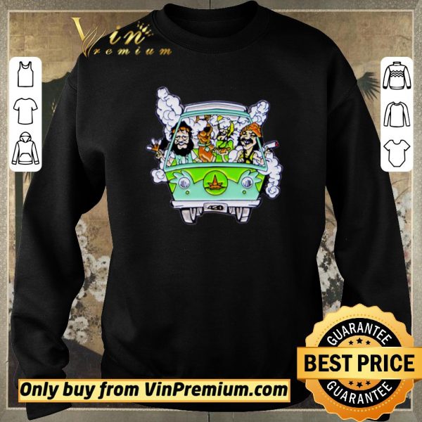 Top Cheech And Chong With Scooby Smoke shirt sweater