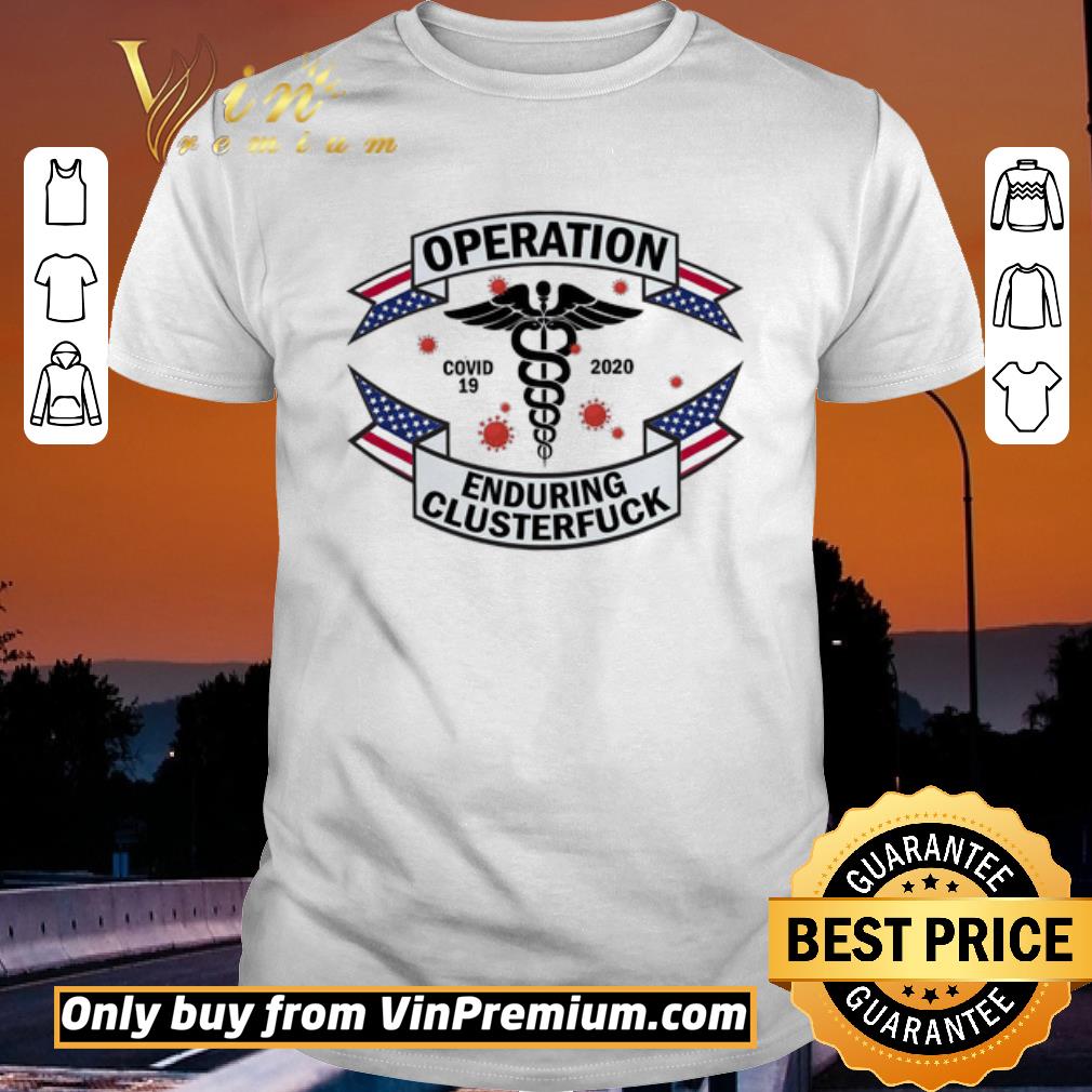 Nice Operation Covid 19 2020 Enduring Clusterfuck Snake Medical Logo shirt sweater