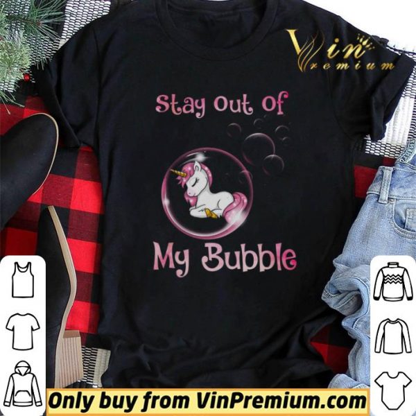 Unicorn Stay Out Of My Bubble shirt sweater