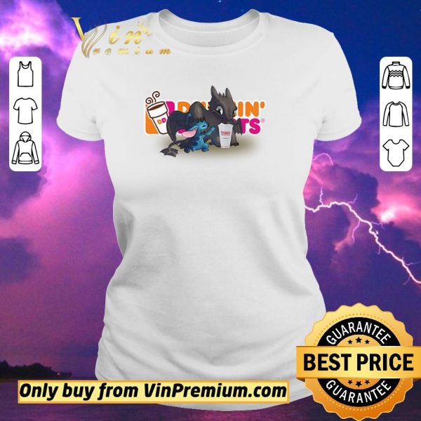 Top Stitch and Toothless Dunkin’ Donuts shirt sweater