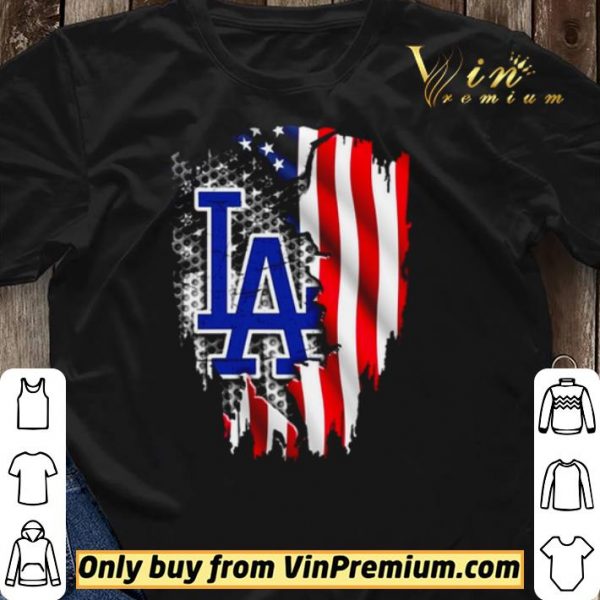 Los Angeles Dodgers American Flag shirt sweater
