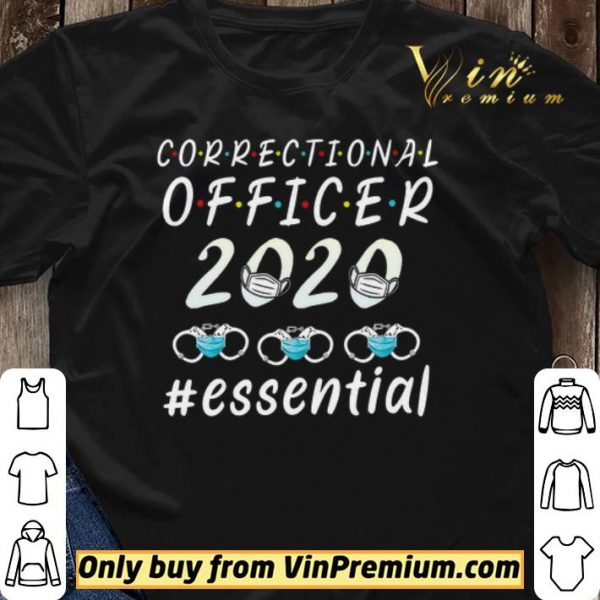 Correctional Officer 2020 Mask Essential Coronavirus shirt sweater