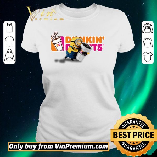 Awesome Minions hug Dunkin’ Donuts shirt sweater