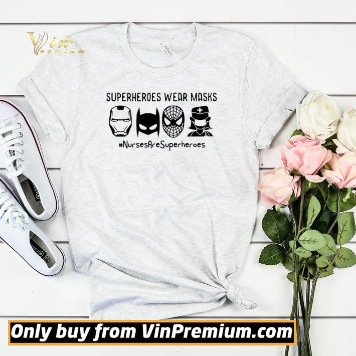 Nurse are Superheroes Wear Masks version black white shirt sweater 4459eea3 nurse are superheroes wear masks version black white shirt sweater 4 - Nurse are Superheroes Wear Masks version black white shirt sweater