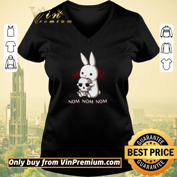 Nice Rabbit Eat Skull Nom Nom shirt sweater