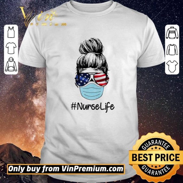 Funny Hair bun nurse life shirt sweater