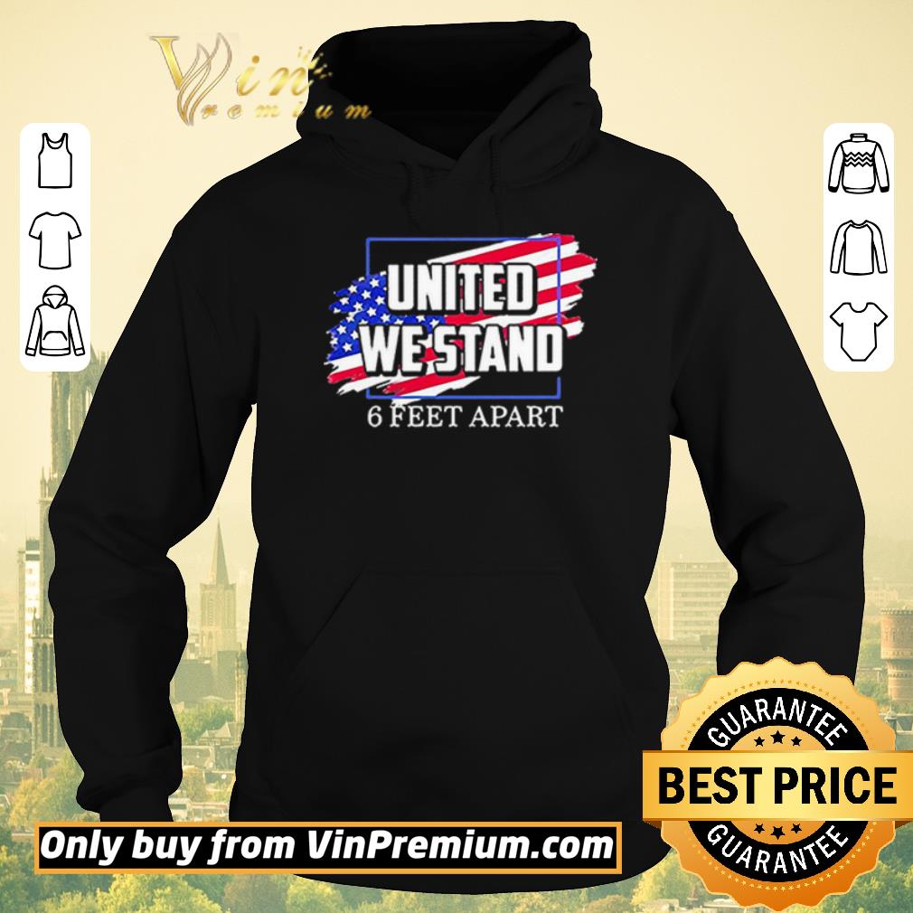 4d9b0f5b official united we stand 6 feet apart shirt sweater 4 - Official United We Stand 6 Feet Apart shirt sweater