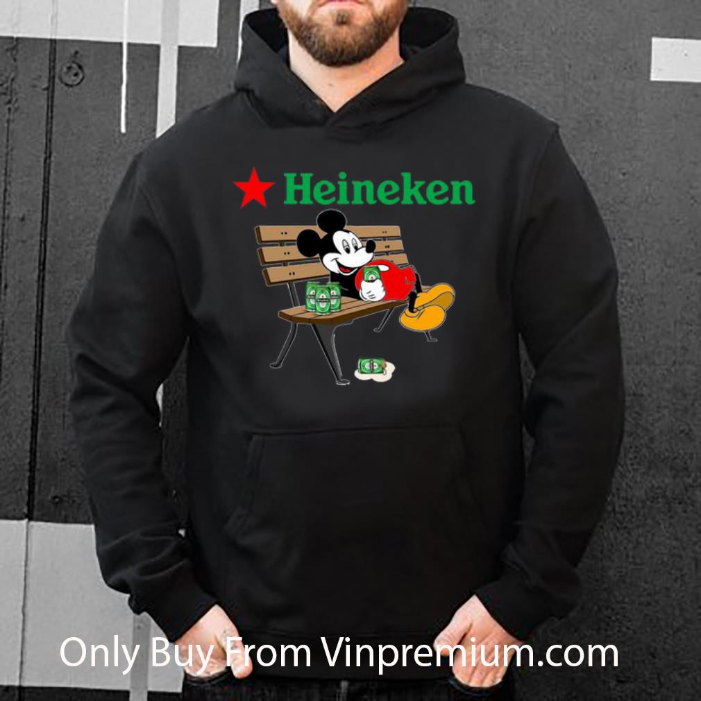 4ecd06e6 original mickey mouse drink heineken shirt 4 - Original Mickey Mouse Drink Heineken shirt