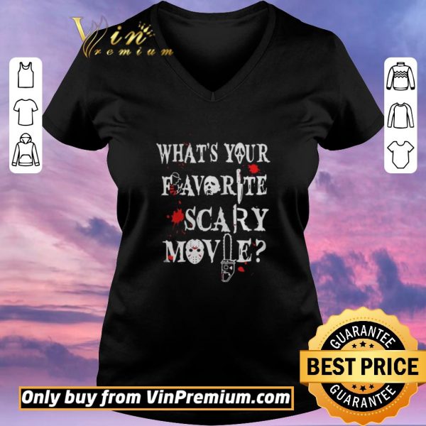 Hot Ghostface Whats Your Favorite Scary Movie shirt sweater