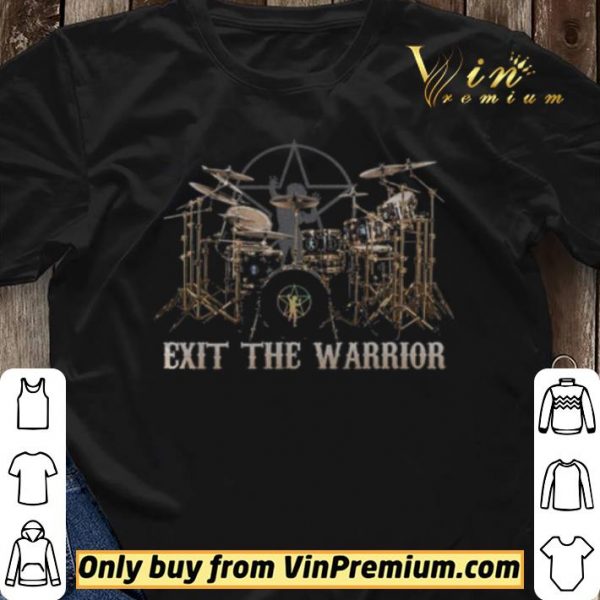 Neil Peart Drums Exit The Warrior shirt sweater