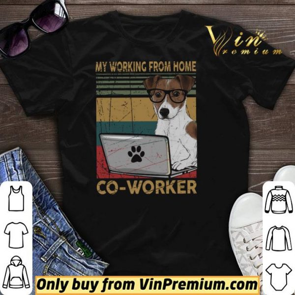 Pit Bull Terrier My Working From Home Co Worker Vintage shirt sweater