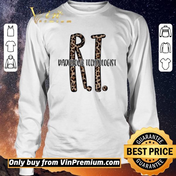Original Radiologic Technologist Leopard shirt sweater
