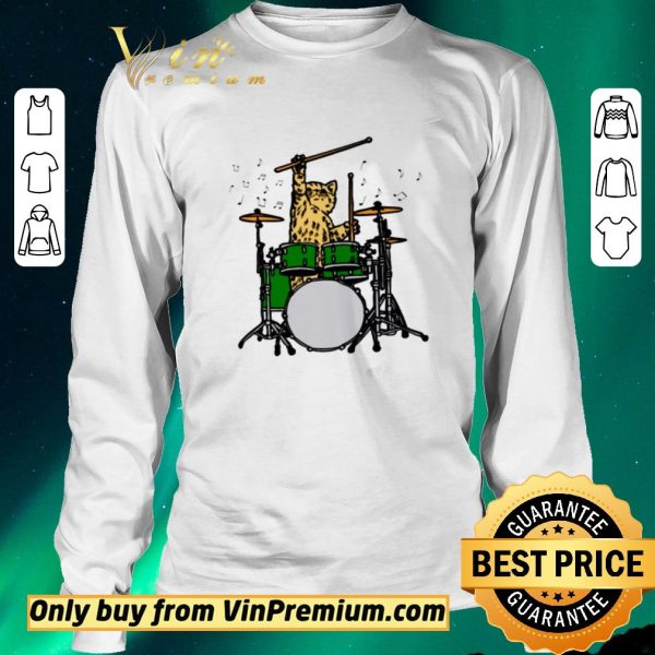 Nice The Cat Hits The Drum shirt sweater