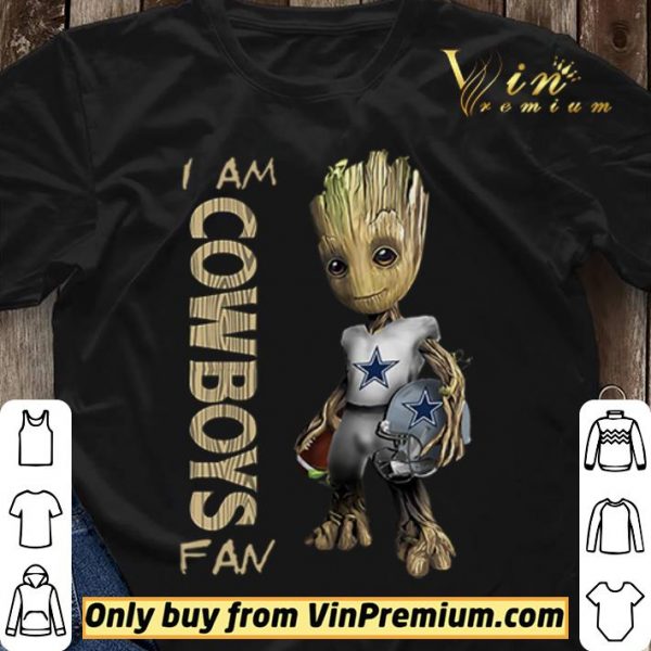 Baby Groot I am Dallas Cowboys Fan shirt sweater