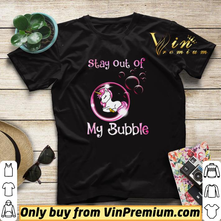 59d1e986 stay out of my bubble covid 19 unicorn shirt sweater 4 - Stay out of my bubble Covid 19 Unicorn shirt sweater