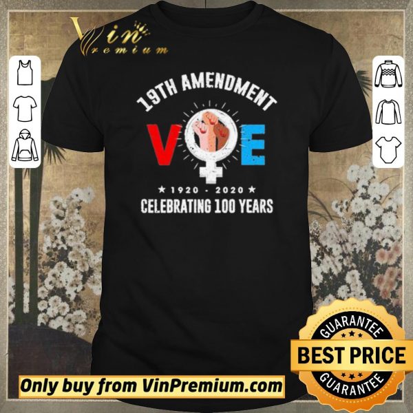 Premium 19th Amendment VOE Women Right to Vote shirt sweater