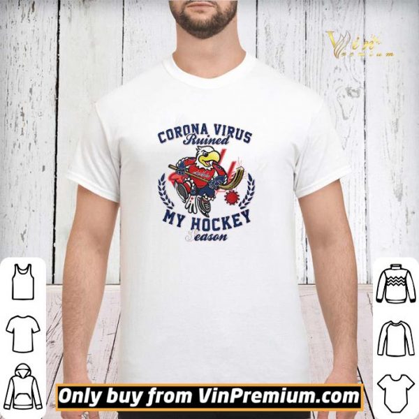 Corona virus ruined my hockey jeason Mitch Marner shirt sweater