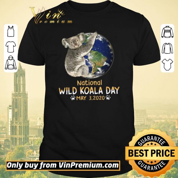 Nice Earth National Wild Koala Day May 3 2020 shirt sweater