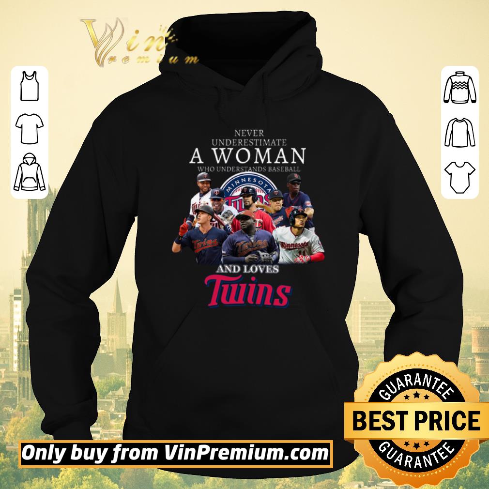 5f3928c5 funny never underestimate a woman who understands baseball and loves twins shirt sweater 4 - Funny Never Underestimate A Woman Who Understands Baseball And Loves Twins shirt sweater