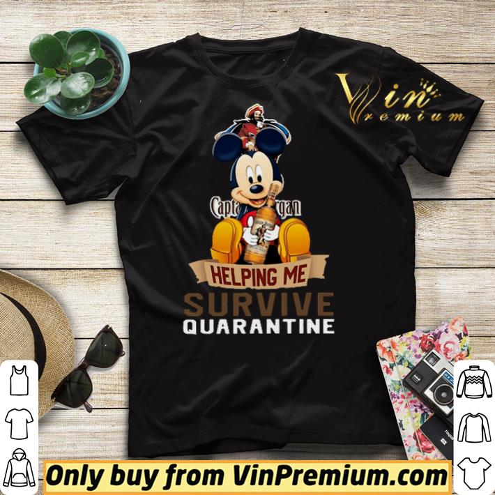 5fac2fd9 mickey mouse captain morgan helping me survive quarantine shirt sweater 4 - Mickey mouse captain morgan helping me survive quarantine shirt sweater