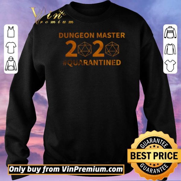 Nice Dungeon Master 2020 Quarantined shirt sweater