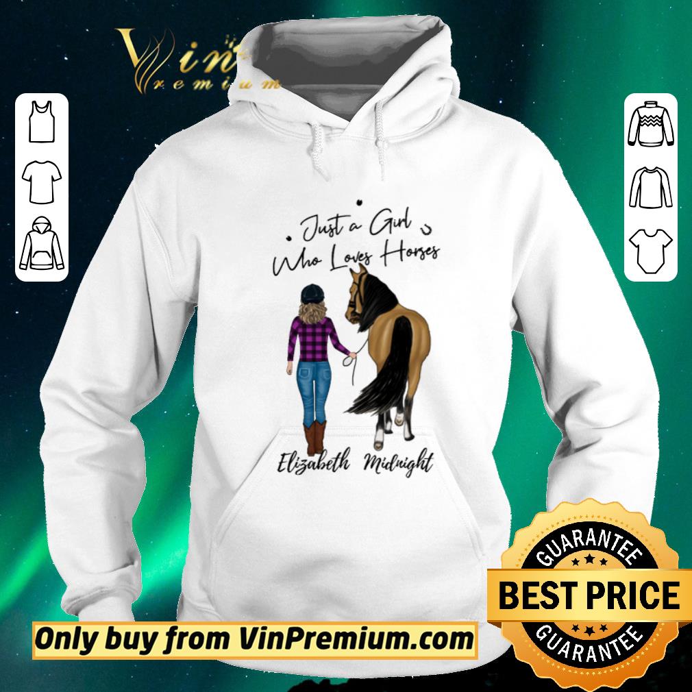 63541f54 nice just a girl who loves horses elizabeth midnight shirt sweater 4 - Nice Just A Girl Who Loves Horses Elizabeth Midnight shirt sweater