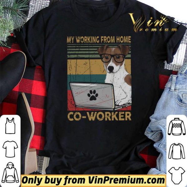 Pit Bull Terrier My Working From Home Co Worker Vintage shirt sweater