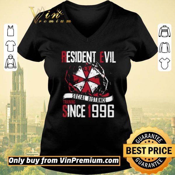 Top Resident evil social distance training since 1996 shirt sweater
