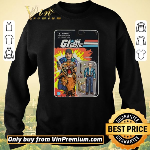 Nice G.I.Joe Exotic a real American hero shirt sweater